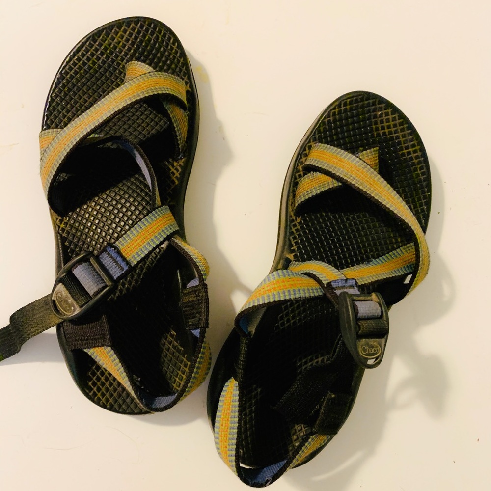 Chaco strap sandals, size 9.